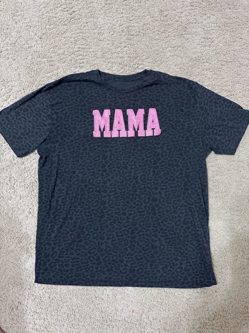Mama Pink Applique Graphic Tee - Kids Shirt
